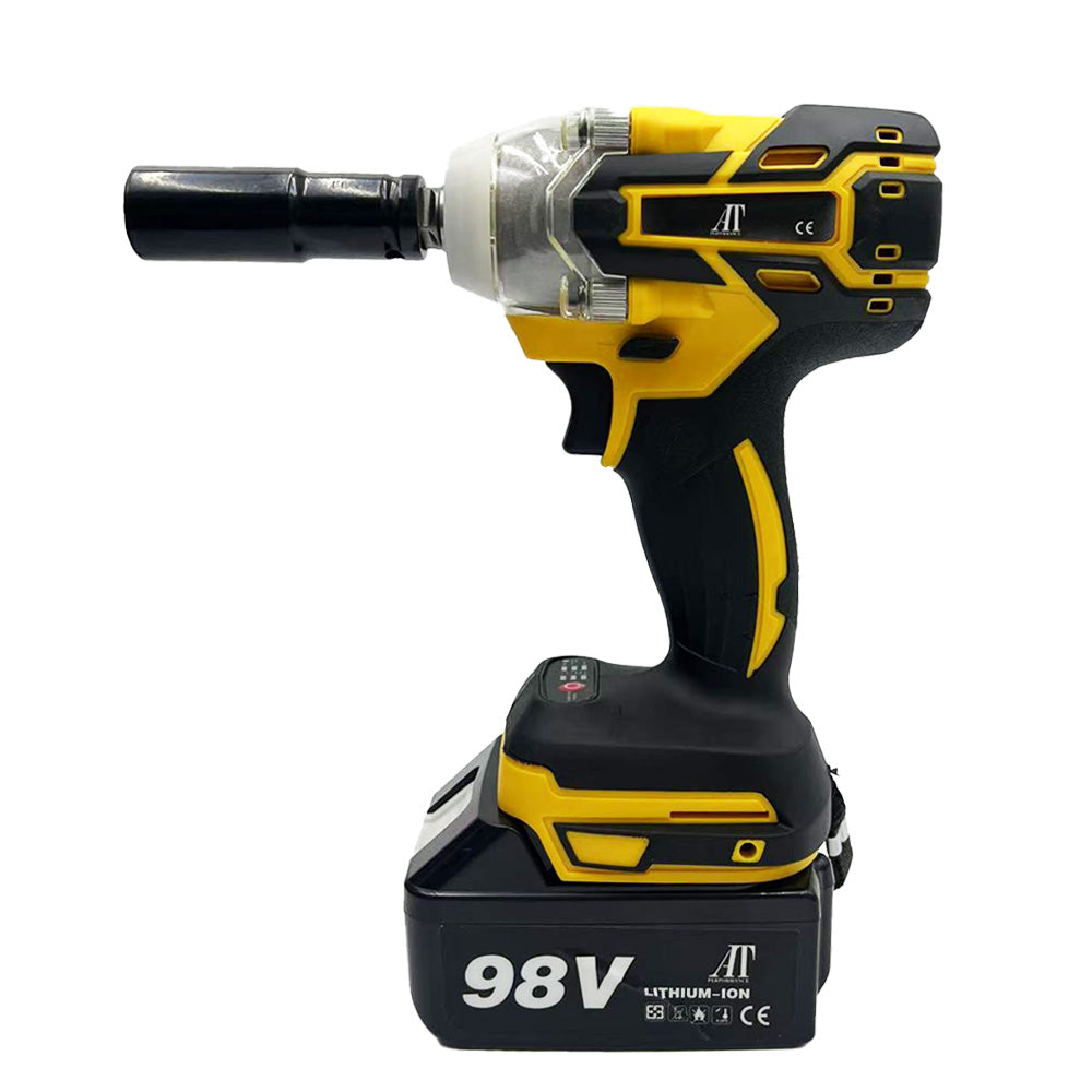 Trusa Mașină de Înșurubat cu Impact, Bormasina, AT PERFORMANCE®, 36V cu 2X Acumulator, 850Nm, 40 Accesorii, Albastru/Negru